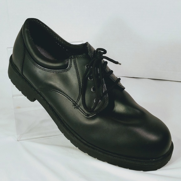 size 14 black dress shoes